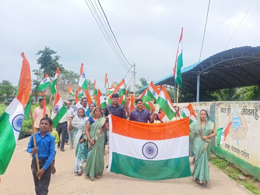  स्वतंत्रता दिवस से उपलक्ष्य ‘‘हर घर तिरंगा कार्यक्रम‘‘ का सफल आयोजन ,जिले में 15 अगस्त तक हर घर तिरंगा कार्यक्रम रहेगा जारी