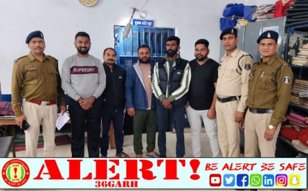  अनुमति बिना मार्ग अवरुद्ध कर उग्र प्रदर्शन करने वाले 05 आरोपी गिरफ्तार