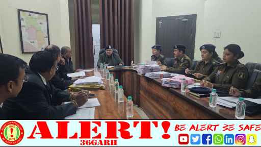  पुलिस महानिरीक्षक दुर्ग रेंज की रेंज स्तरीय समीक्षा बैठक — 270 से अधिक दोषमुक्ति प्रकरणों का विश्लेषण, विवेचना की गुणवत्ता बढ़ाने दिए निर्देश
