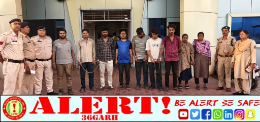  सायबर ठगी पर दुर्ग पुलिस की बड़ी कार्रवाई: 11 आरोपी गिरफ्तार, 250 खातों में 1.88 करोड़ का लेनदेन उजागर
