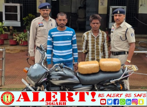  दुर्ग पुलिस का नशे के कारोबार पर बड़ा प्रहार: 5.189 किलो गांजा के साथ दो तस्कर गिरफ्तार, 2.80 लाख की सामग्री जब्त