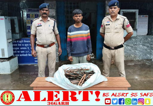  लक्ष्मी मार्केट के गोदाम से एसी कॉपर वायर चोरी का खुलासा, आरोपी गिरफ्तार